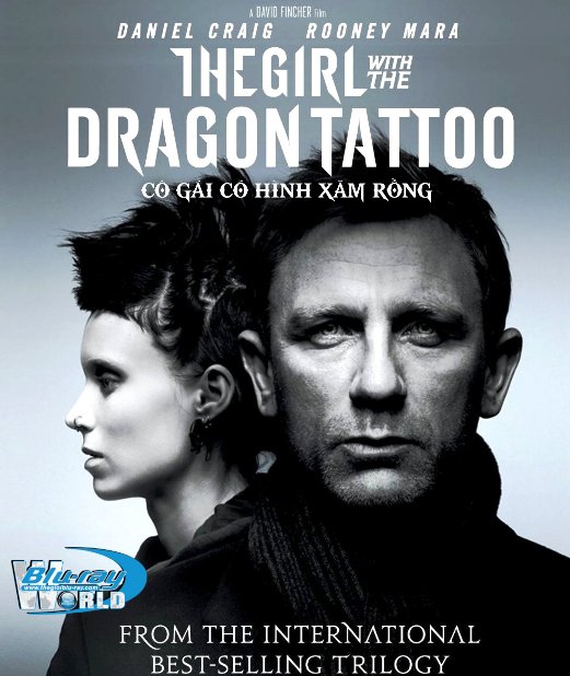 B619 - The Girl With The Dragon Tattoo  - Cô Gái Có Hình Xăm Rồng 2D 25G (DTS-HD 5.1) 